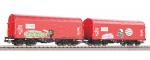PIKO Set 2 wagons bâchés Caib NS